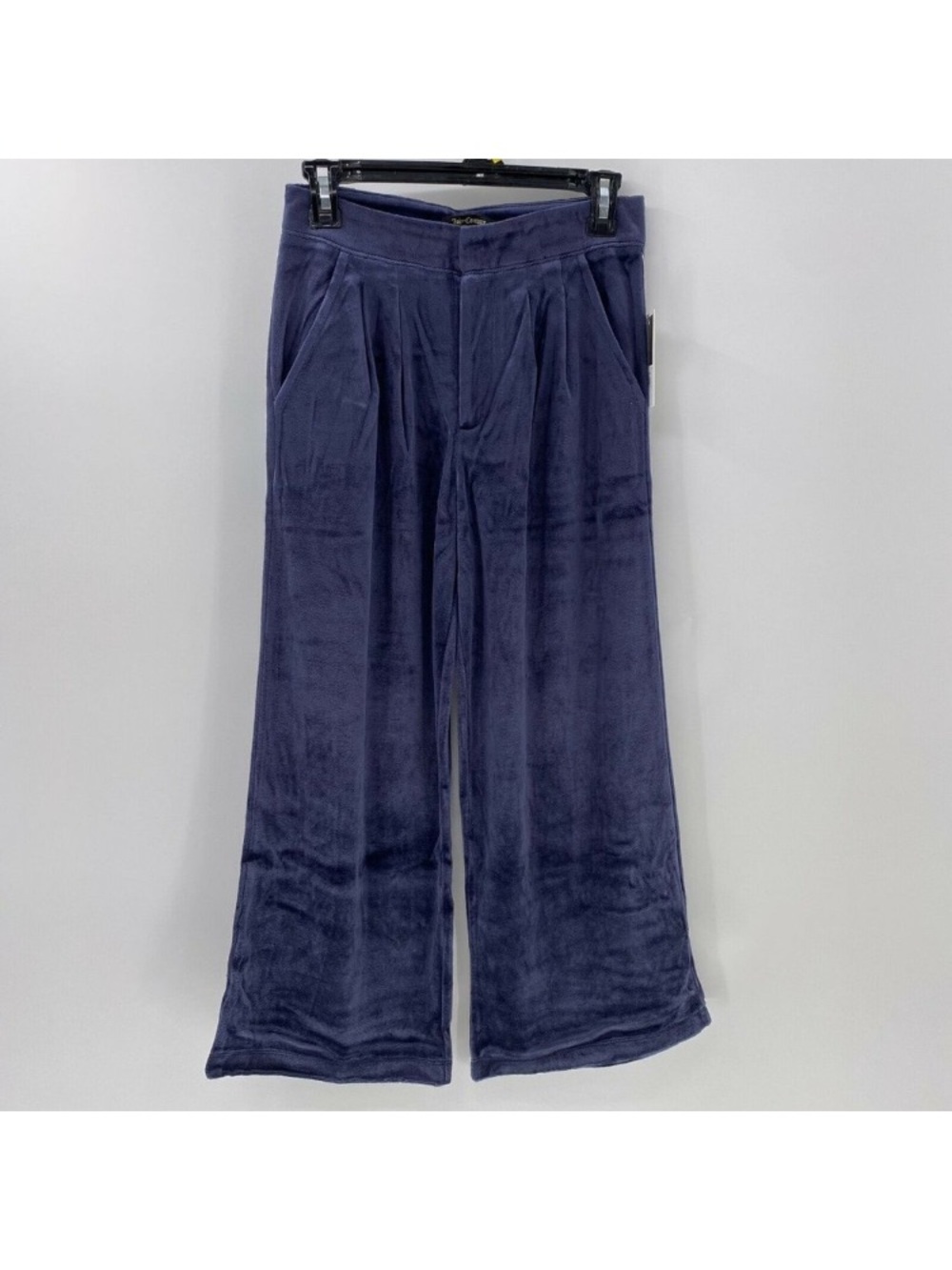 Juicy couture Navy Wide-Leg cropped pants m nwt